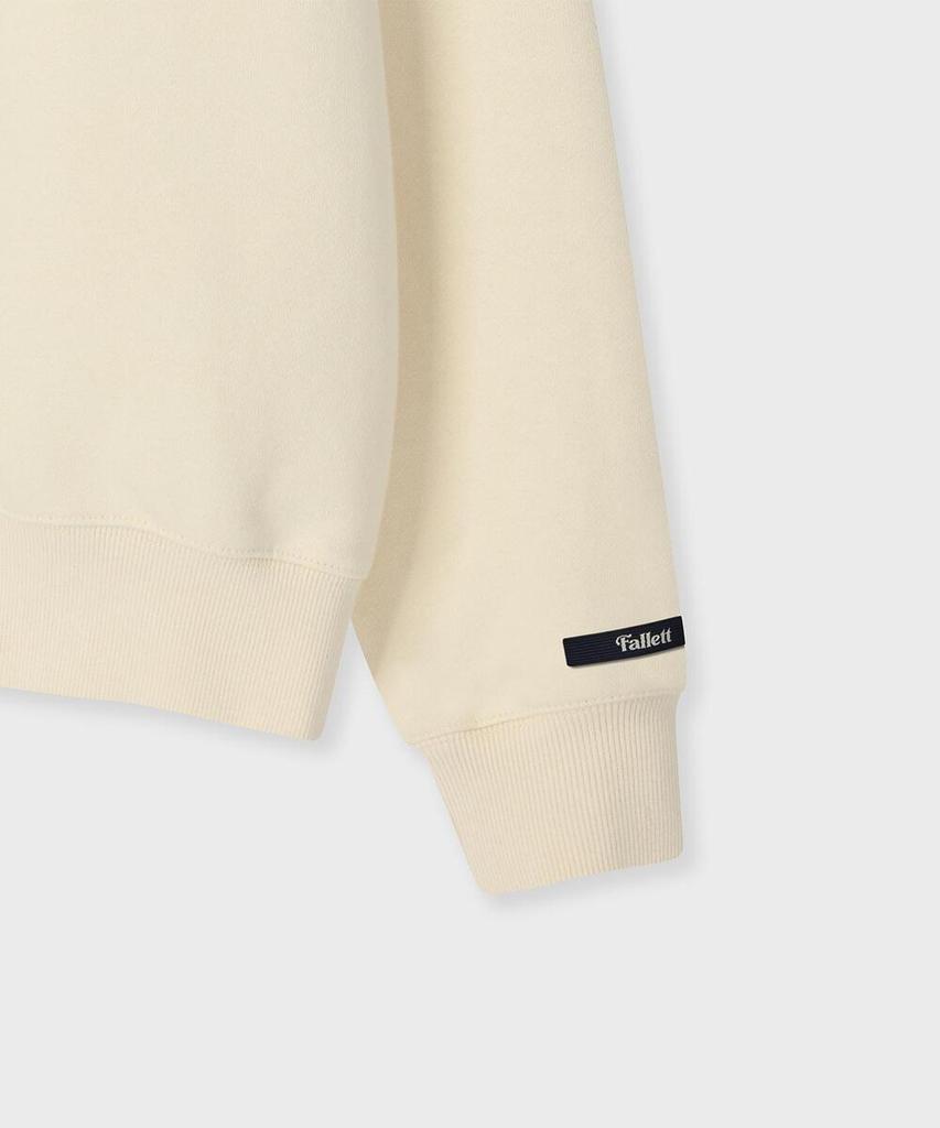 FALLETT Story Logo Secret Sweatshirt Ivory