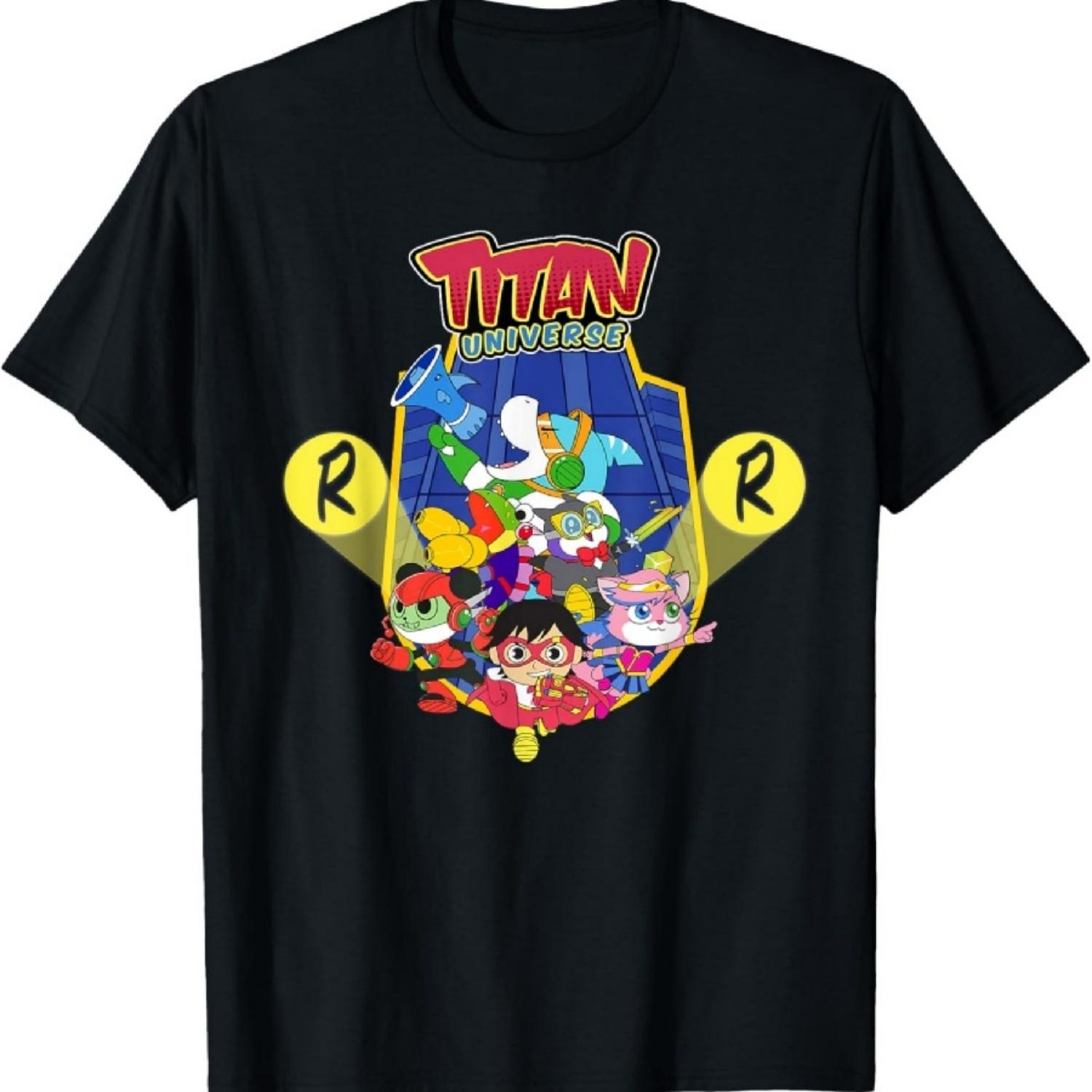 

Ryan s World Titan Universe Red Titan and Team T-Shirt XXXXXL чорний