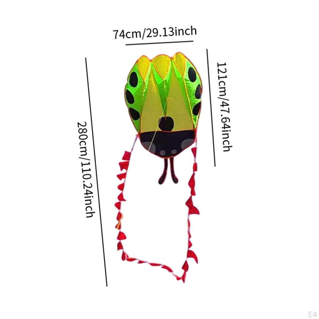 Kids Inflatable Kite Outdoor Toys W/ Storage Bag Colorful Animal Shaped Flying Toy for Beach