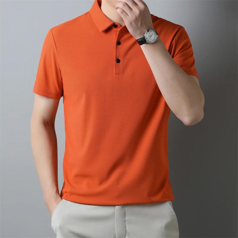 

Men s Classic Collar Short Sleeve Polo Shirt Casual Breathable Summer Daily Office Fashion Men s Tee S