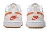 Nike Court Borough 2 Low 2 Slip Resistant Lightweight Cushioning Low top Kids' Skateboarding Shoes White Orange BQ5448-114