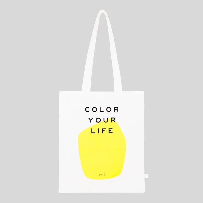 COLOR YOUR LIFE BAG_YELLOW PRINT