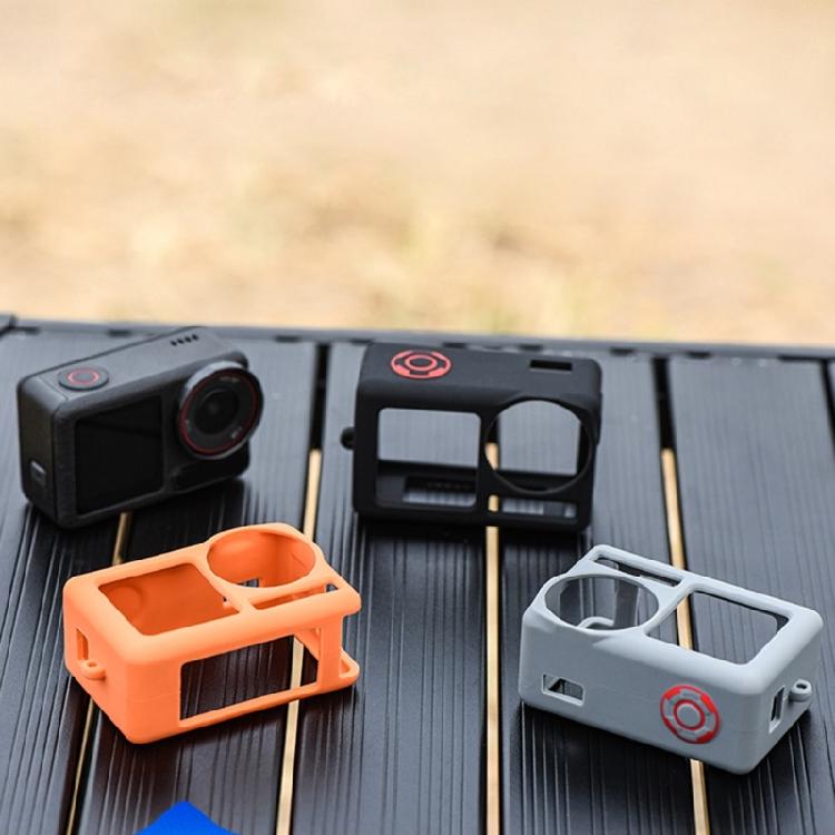 Flexible Silicone Camera Cover Case Protector and Lens Guard with Fall Prevention Rope for Action 5 Professional