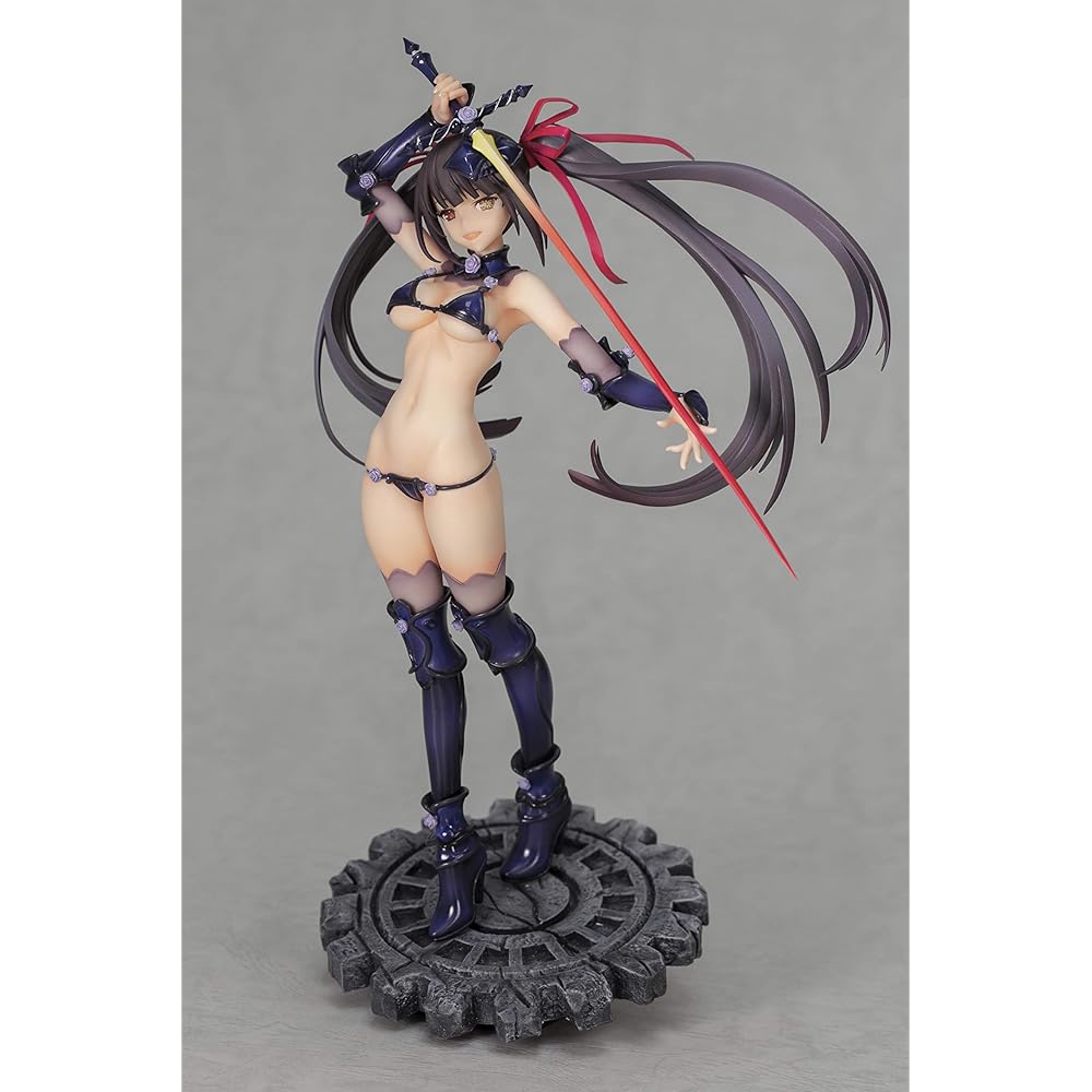 AlphaMax Date A Live Kurumi Tokisaki Bikini Armor Figure 1/7 Scale PVC Painted Collectible AX-0243