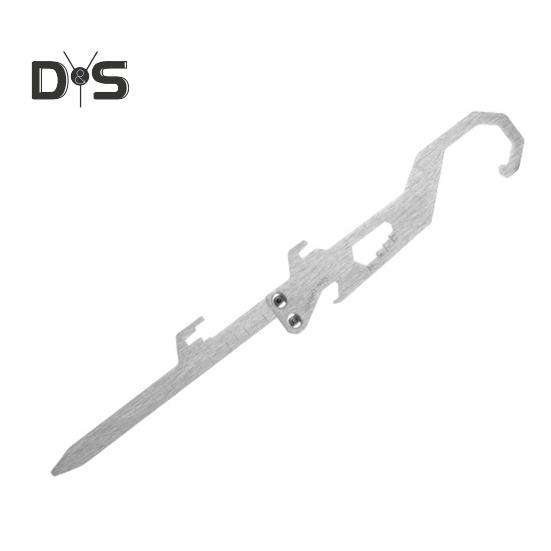 

Крючок для благовоний из нержавеющей стали, прочный держатель для благовоний для кемпинга, многофункциональный складной открывалка для бутылок, линейка, гаечный ключ, металлический колышек