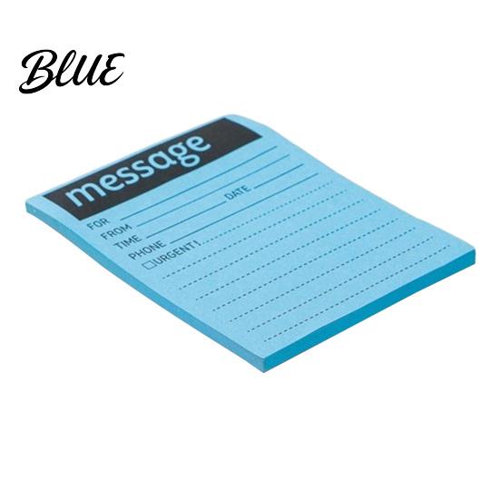 Student Class Notepads Fluorescent Horizontal Line Sticky Notepad Strong Adhesive Removable Memo Portable Journal Labels Pad Multi-color Lined Paper