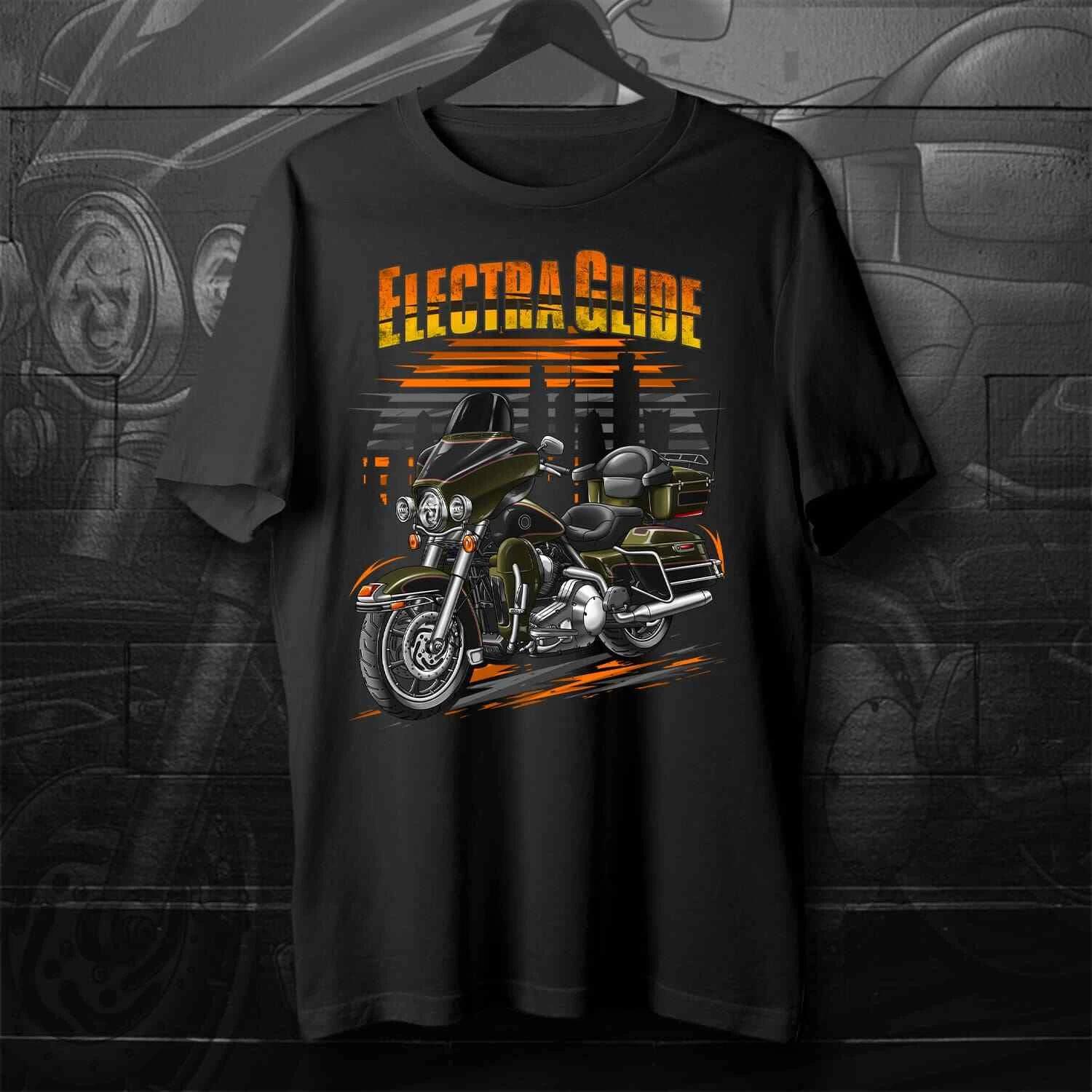 

Harley Electra Glide Classic FLHTC & FLHTCI 2005-2013 Motorcycle T shirt for HD S