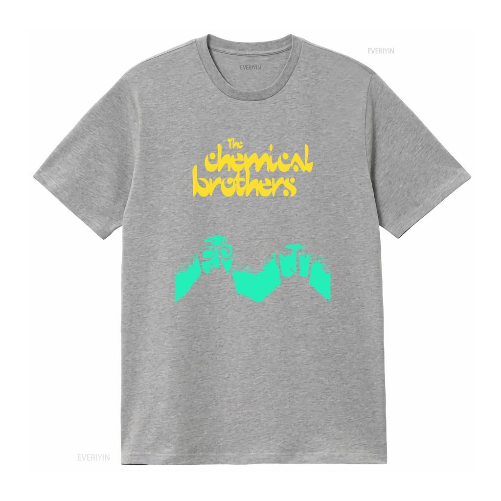 The Chemical Brothers T Shirt Retro Design High Quality Print Perfect for Fans Vintage Washed Versatile Graphic Slightly