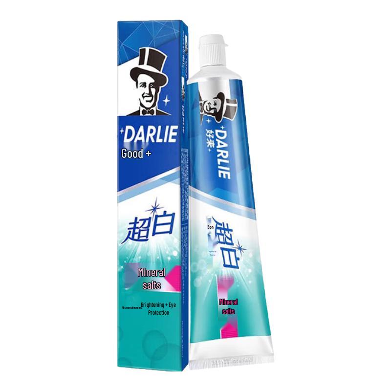 Darlie Super White Mineral Salt Toothpaste & Toothbrush Set