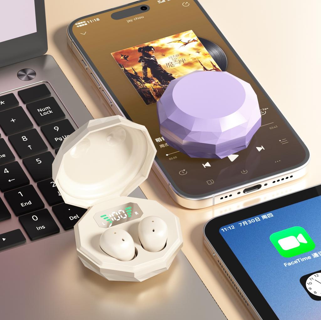 Mini ANC Light Sport Resistant Best Portable Wireless Earphones 3