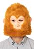 Clearstone Monkey Rubber Mask, Unisex, Brown, for Halloween Cosplay