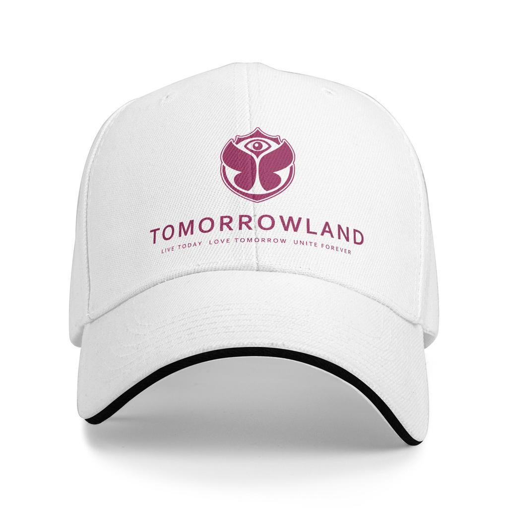 Personalized Tomorrowland Flag Baseball Cap Hip Hop Unisex WoUnisexs Adjustable Dad Hat Summer Snapback Hats