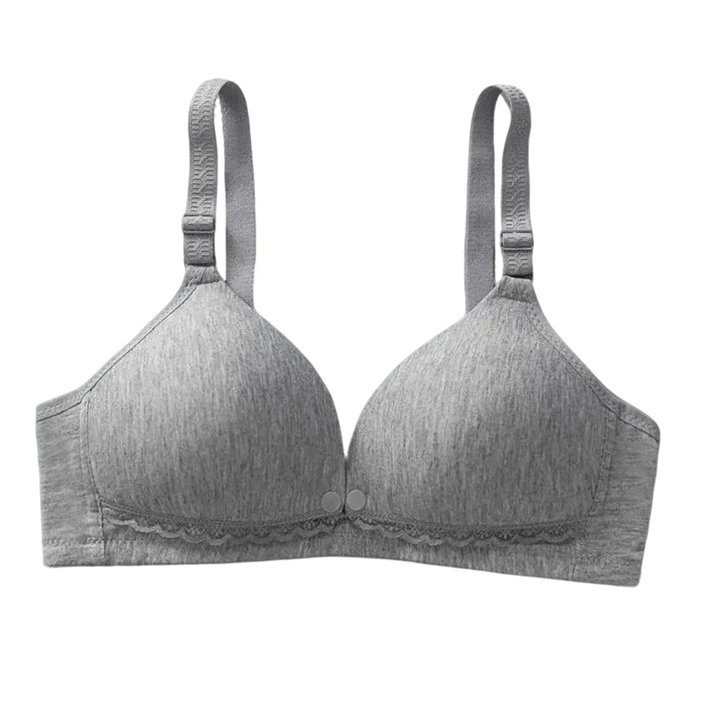 Women's Underwear Breastfeeding Underwear Thin Front Buckle Collection Postpartum Breastfeeding Pregnant Women's Special Bra