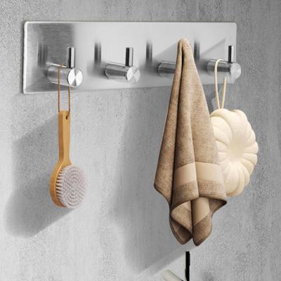 Hak do przechowywania ze stali nierdzewnej, wieszak na klucze, duża nośność, odporność na korozję, łatwy montaż, wieszak na ręczniki i ubrania