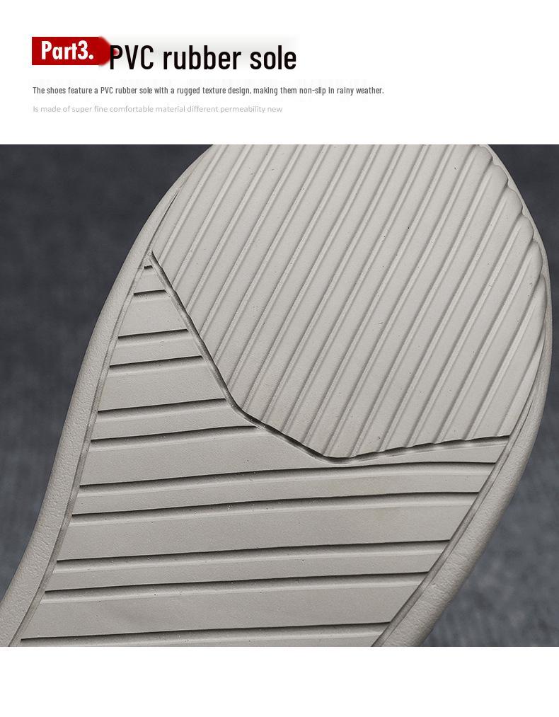 Canvas Men's Breathable Casual Work Shoes - Spring 2025 Edition