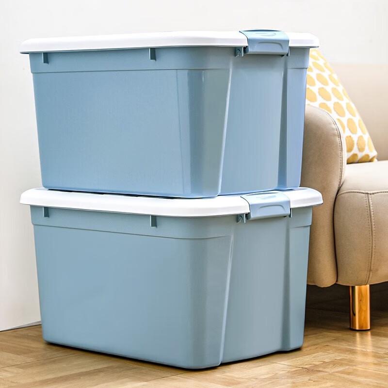 SPACEXPERT 60L Thickened Plastic Storage Box with Wheels