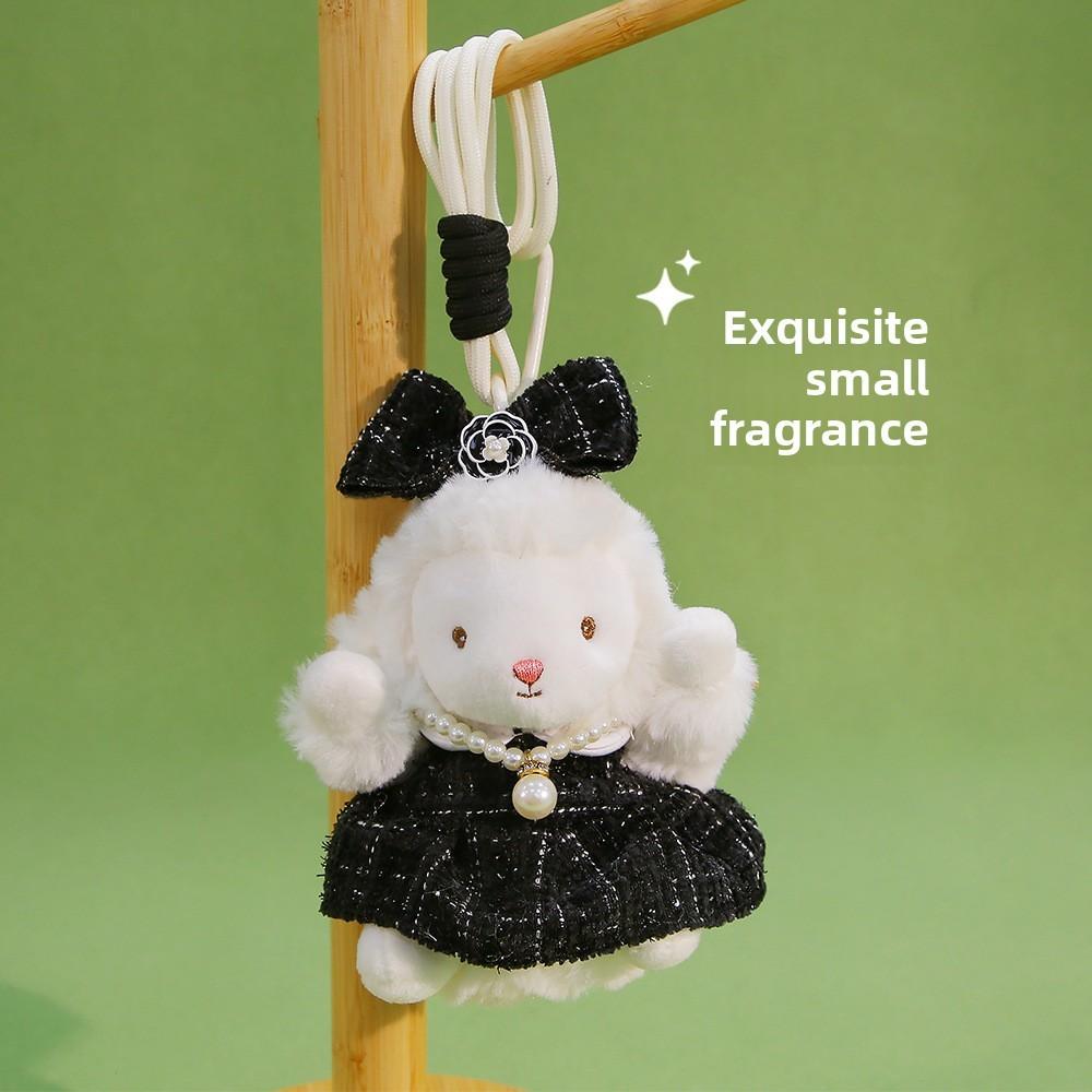Soft Plush Doll Keyring With Short Velvet Fur For Girls And Teens