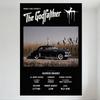 The Godfather Parody Francis Ford Copooda Movie Metal Tin Sign Vintage American Sedan Statue of Liberty Art Decor for Home Bar C