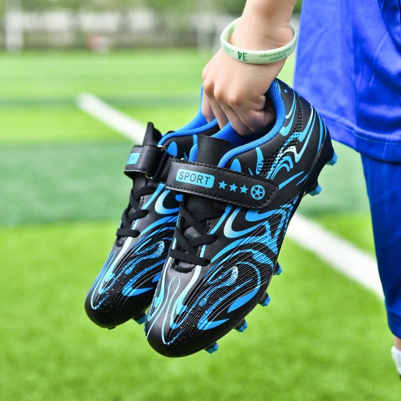 30-38 Dětská fotbalová obuv Mládež Nehty Pevná kouzelná hůl Kopačky Tréninkové Dětské kopačky