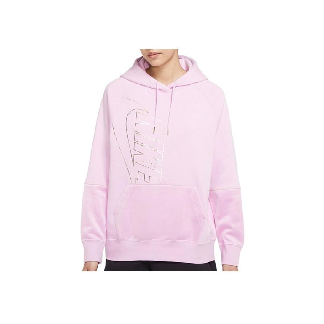 

New Nike Sweatshirt Women s Light Arctica Pink DC0653-676 L