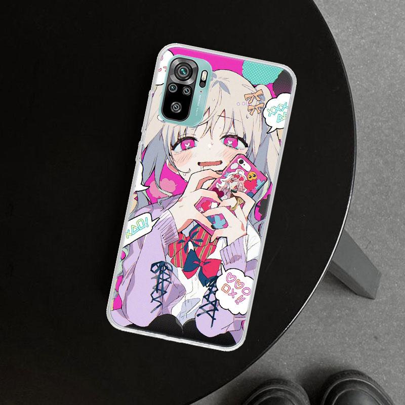 Cute Anime Girl INS Phone Case Cover for Xiaomi Redmi Note 15 14 13 12 11 Pro Plus 14S 12S 11S 11T 11E 10S 10 Customized Fundas