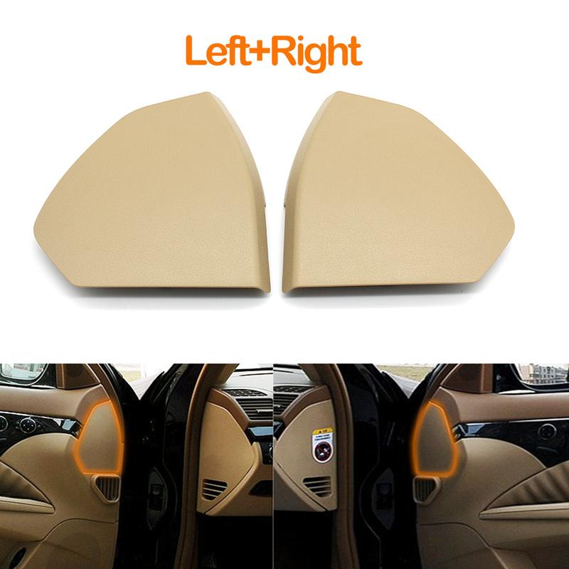 Interiér Auta Přední Levý Pravý Dveřní Ozdobný Kryt Žaluzie Panel Obložení pro Mercedes Benz W211 E Třída E320 E350 E400 E450