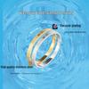 Stainless Steel Hui Zi Pattern Bracelet for Women - European & American Style