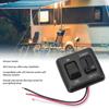 12V  Toggle Switch with High Side Dimmer Control for LED Halogen Incandescent RV Car Truck Strip Dimmer Control Switch for LED