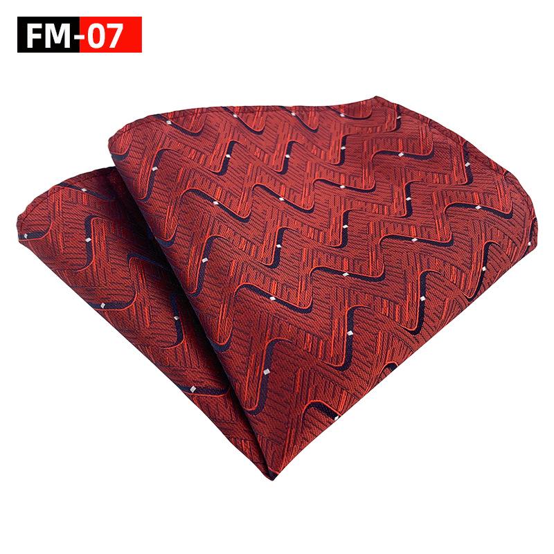 Elegant Plain Polyester Pocket Square for Men - Satin Finish Handkerchief