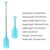 Kayak Telescoping Paddle Ergonomic Grip Aluminum Alloy for River Tubing