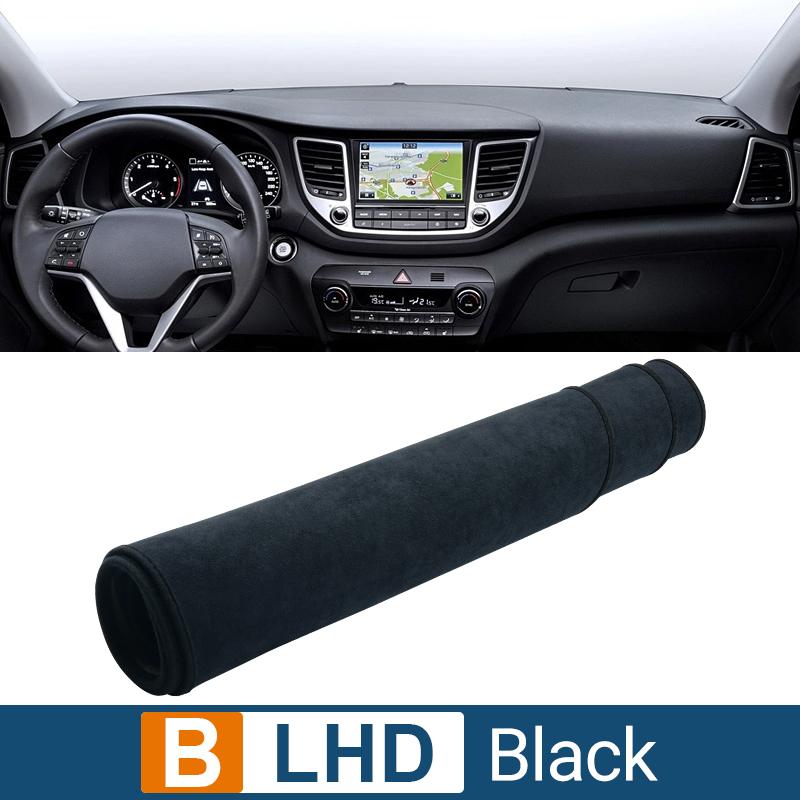 Car Accessories For Hyundai Tucson TL 2015 2016 2017 2018 Plug-in Hybrid Dashboard Cover Avoid Light Pad Anti-UV Carpets Mats