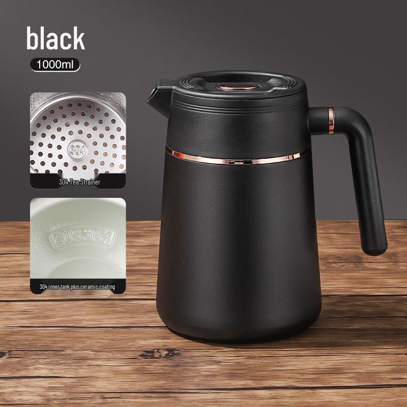 Diller Ceramic-Lined Insulated Teapot