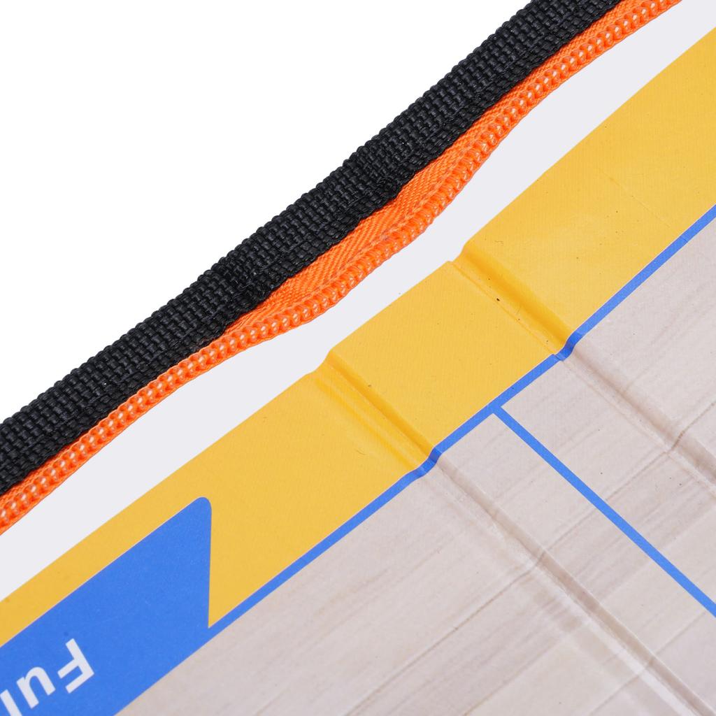 Basketbalová trenérská tabule Skládací Zapínání na zip Magnetická basketbalová podložka pro trénink zápasů