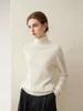 Women's Pure Cashmere High Neck Sweater - 2026 Autumn/Winter Soft Loose Fit Knitwear