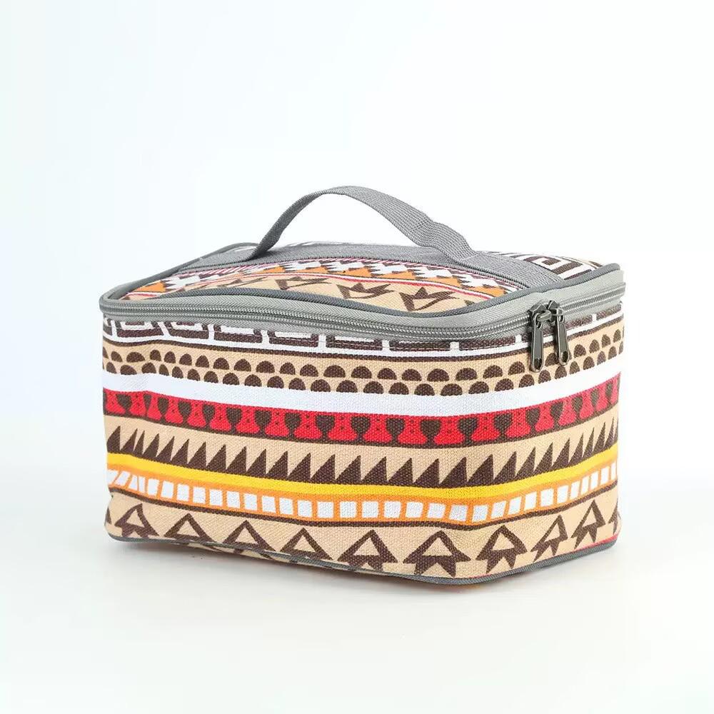 Portable Outdoor Storage Bag for Cutlery, Seasoning, Tea Set, and Cosmetics