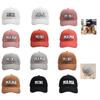 Baseball Hat MAMA Corduroy Baseball Hat Peaked Hat Baseball Sunhat HipHop Hat Parent-child Hat Curved Visor