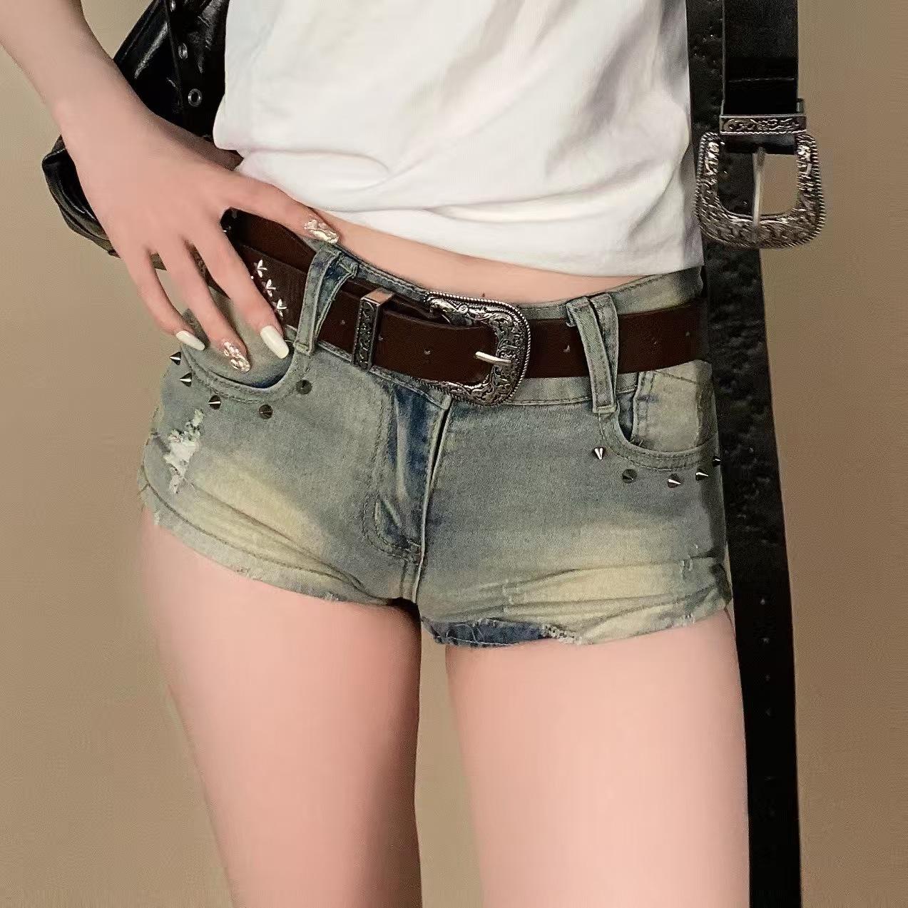 

European and American retro star belt women s new versatile jeans decoration niche design sense simple wind ins belt коричневый