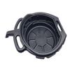 Oil Drain Can Fluted Collect Pan Leak Waste Engine Oil Collector Oil Trip Tray Garage Tool for Garage Tool Car Fuel Fluid
