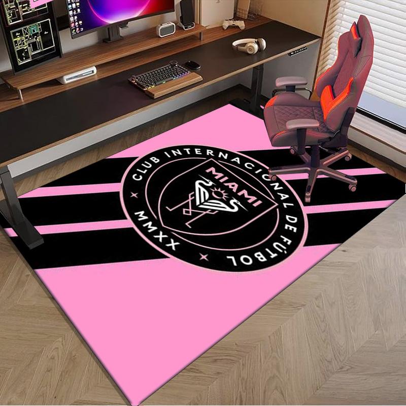 Inter Fc Emblem Printed Area Rug for Office, Chair Rug, Decorative Carpet Floor Mat, Large Size Fan gifts Christmas gifts