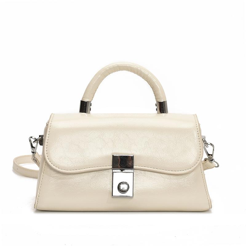 

Новая Универсальная Портативная Маленькая Квадратная Сумка Женская Мода Повседневная Сумка Через Плечо для Поездок на Работу белый