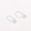 50Pcs Curtain Hanging Ring Track Hooks Universal Bed Window Shades Roller Hangers Blind Sliding Curtain Hooks Accessories