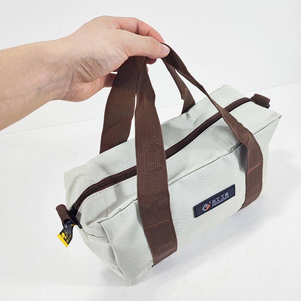 Creative Large Capacity Storage Tool Bag Multi-function Thickened Canvas Electrician Bag Hand Tool Carry Organizer Tote Bag