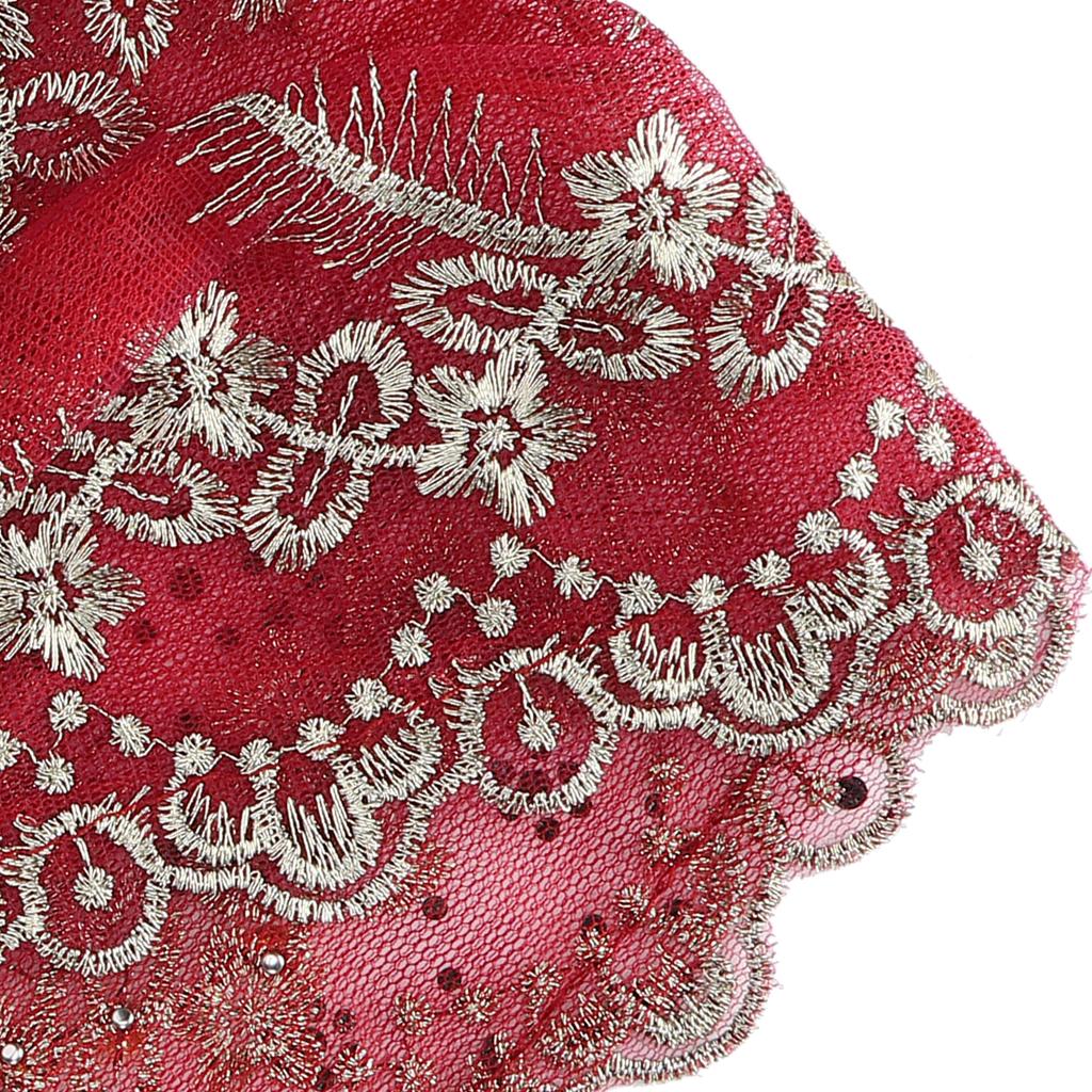 Turban Head Wraps Stylish Elegant Embroidered European Retro Hat for Women