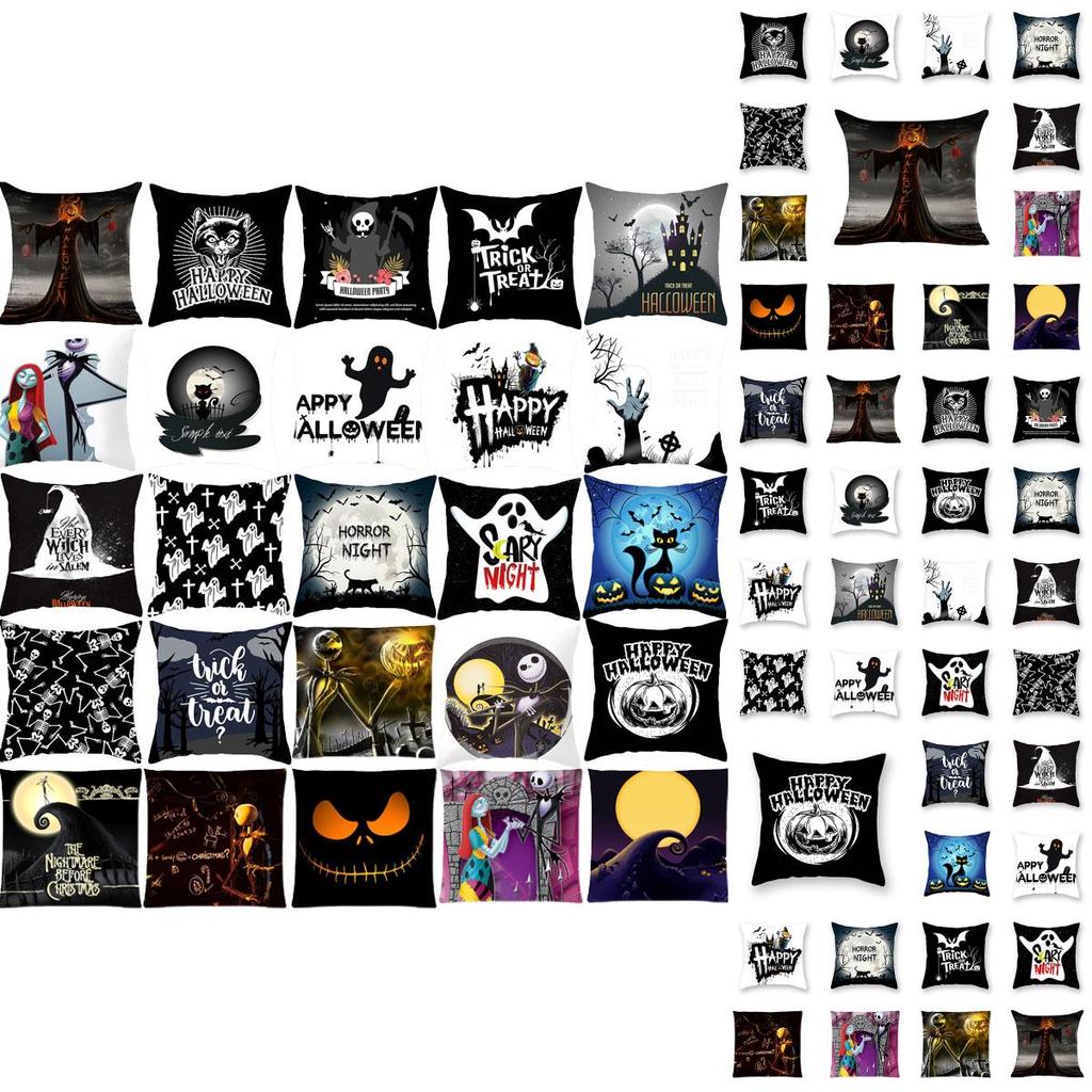 Super Soft Peach Skin 17.7'' Xmas Gift The Nightmare Before Christmas Pillowcase