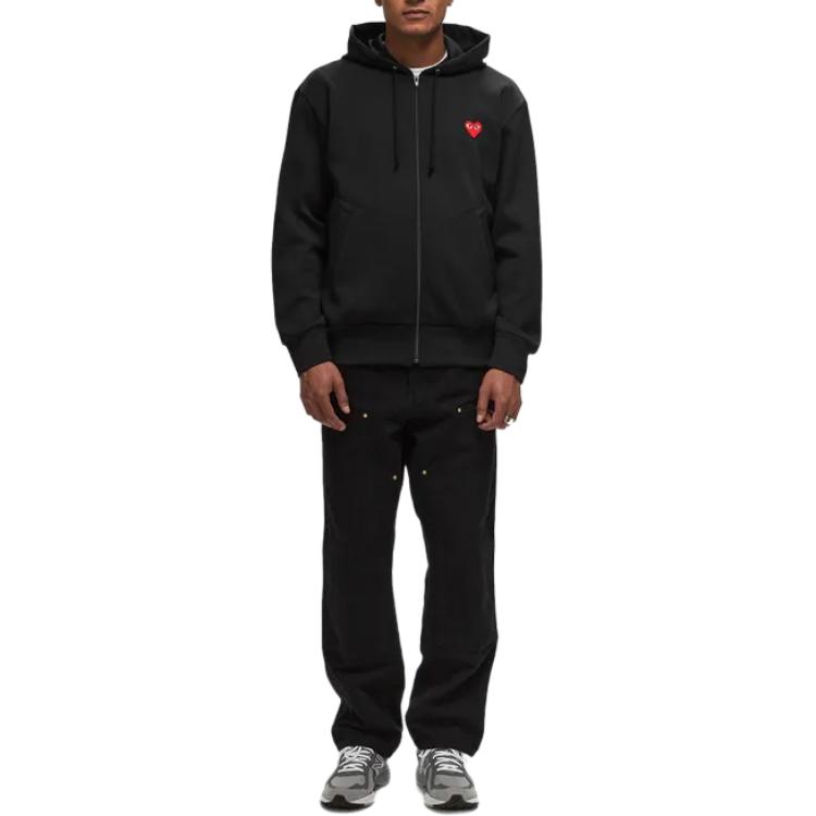 CDG play Chaqueta Sudadera Hombre Negra AX-T172-051-1