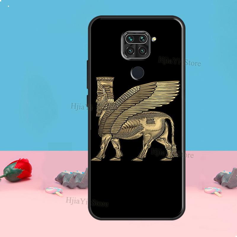 Lamassu Assyrian Winged Lion Case For Redmi Note 8 9 10 11 12 Pro Plus 10S 11S 12S Cover For Redmi 9C 10A 10C 12C Coque