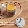 Yousheng Automatic Coffee Stirring Cup Electric Mixer High Borosilicate Glass Lightweight Portable Versatile Automatic Drink Mixer