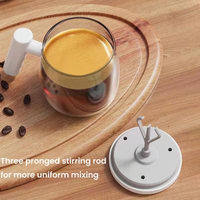 Yousheng Automatische Koffie Roerbeker Elektrische Mixer Hoge Borosilicaatglas Lichtgewicht Draagbaar Veelzijdig Automatische Drankmixer