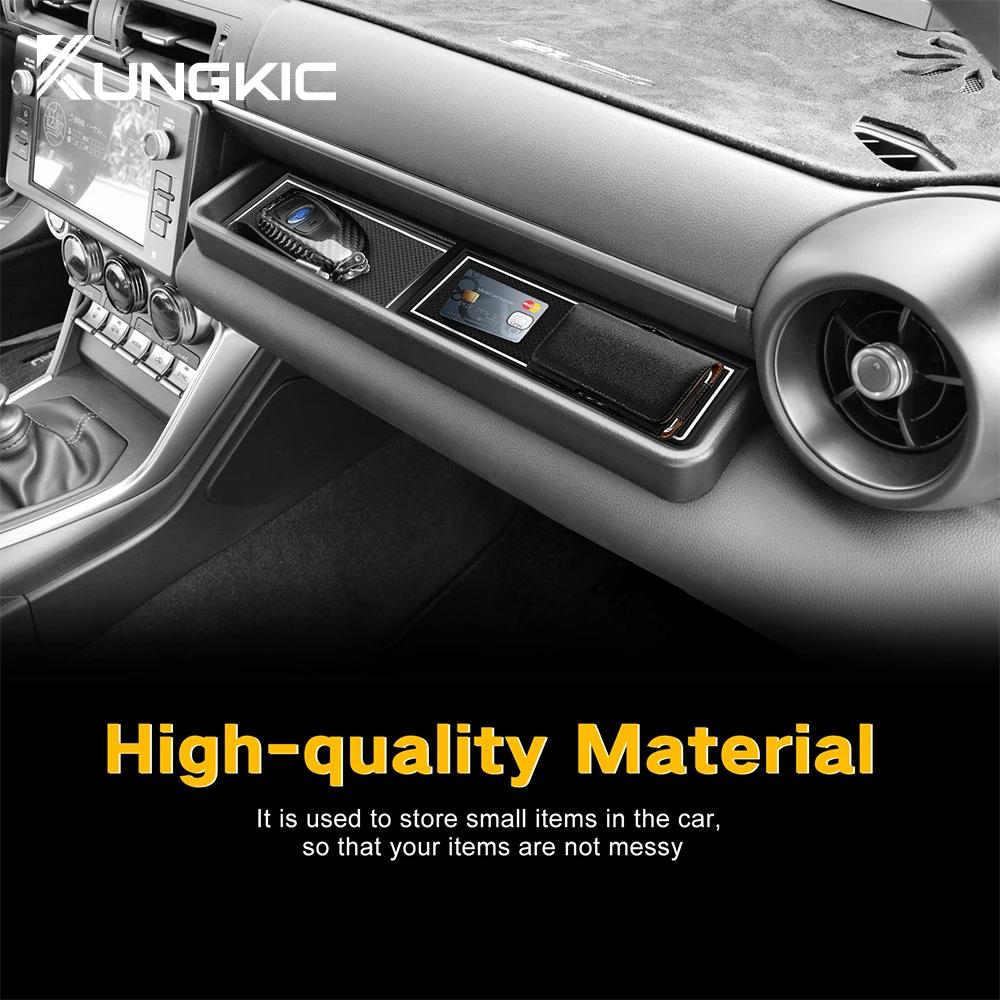 Co-Pilot Glove Box Storage Tidying Phone OrganizerFor Subaru BRZ Toyota GR86 2021-2023 2024 2025 RHD LHD Accessories