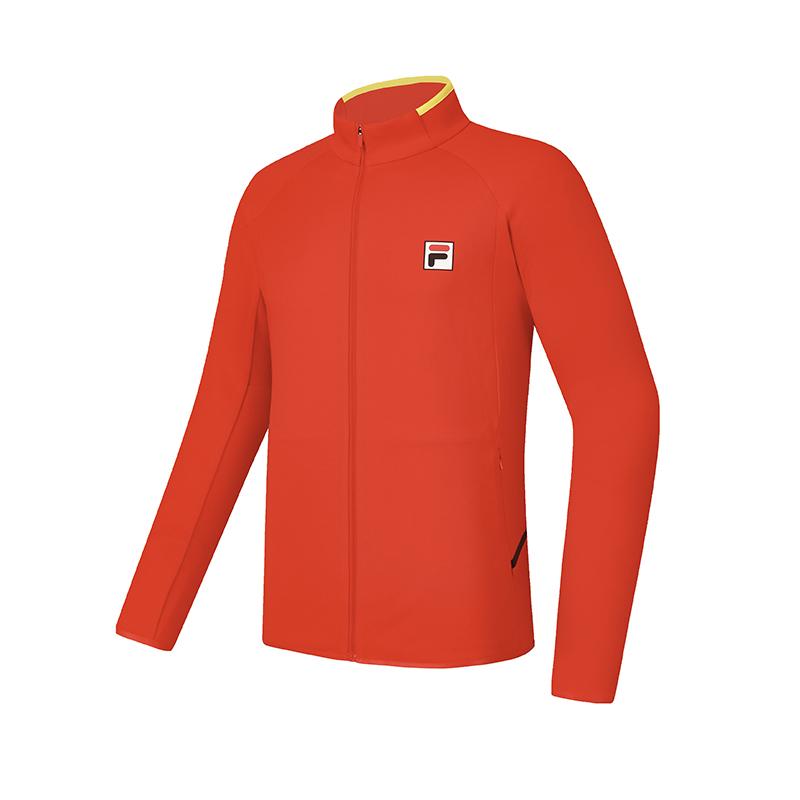 New FILA Knitwear Men's National Flag Red Logo Standard Color A11M431507FRD